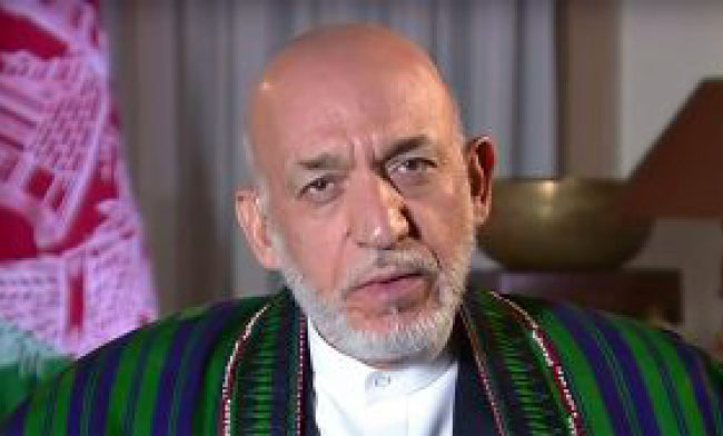 Karzai Accuses US  of Aiding the ISIS Militants  
